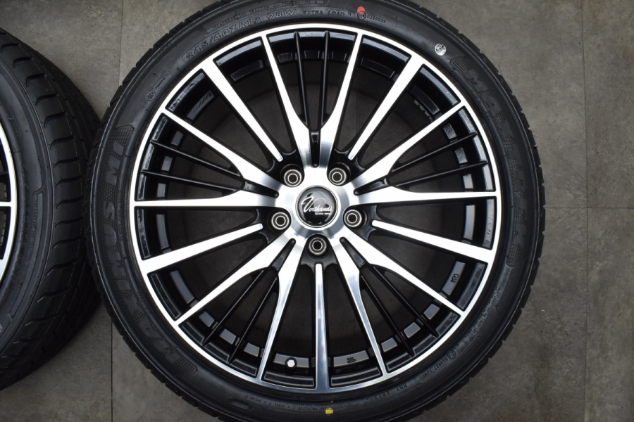 美品 未使用品】ヴェルザンディ 19in 8J +38 PCD114.3 マックス