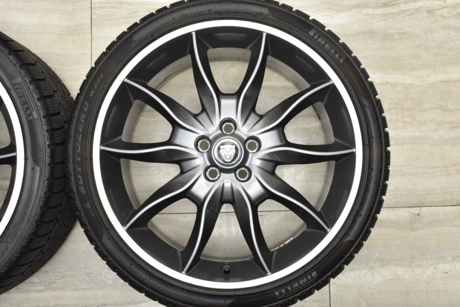 希少 正規品】ジャガー XF 純正 20in 8.5J +49 PCD108 ピレリ ソットゼロ W240 255/35R20 Fタイプ 流用  品番:BX2MAA JAGUAR 中古 スタッドレスタイヤホイールセット | パーツ販売ナンバーワン