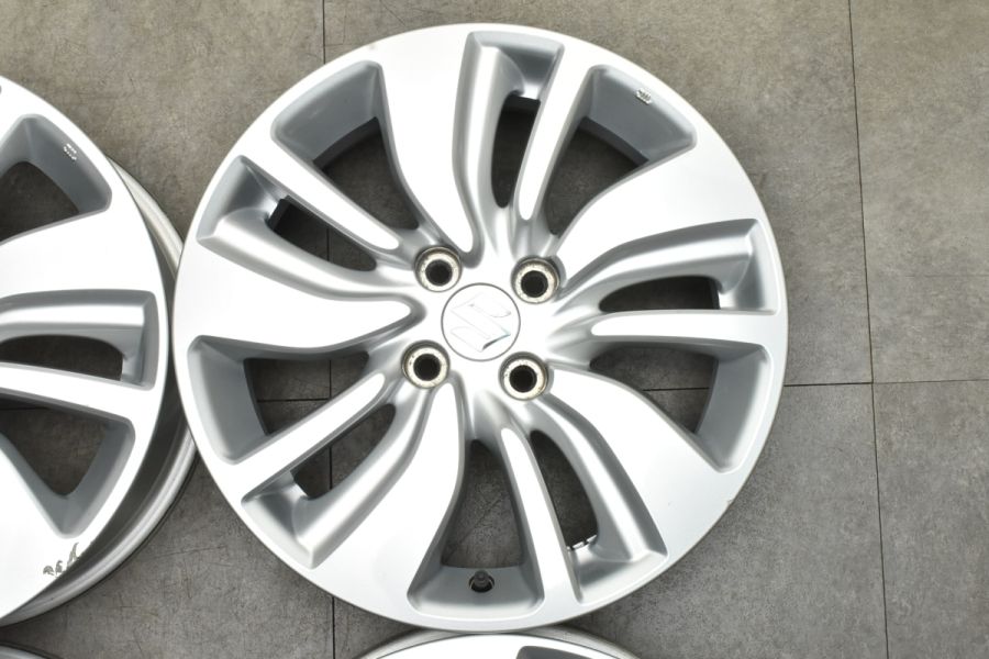 中古アルミ16x6.0スズキスイフト純正4本セット 送料無料 4本セット スズキ スイフト純正 16インチ ホイール 6.0