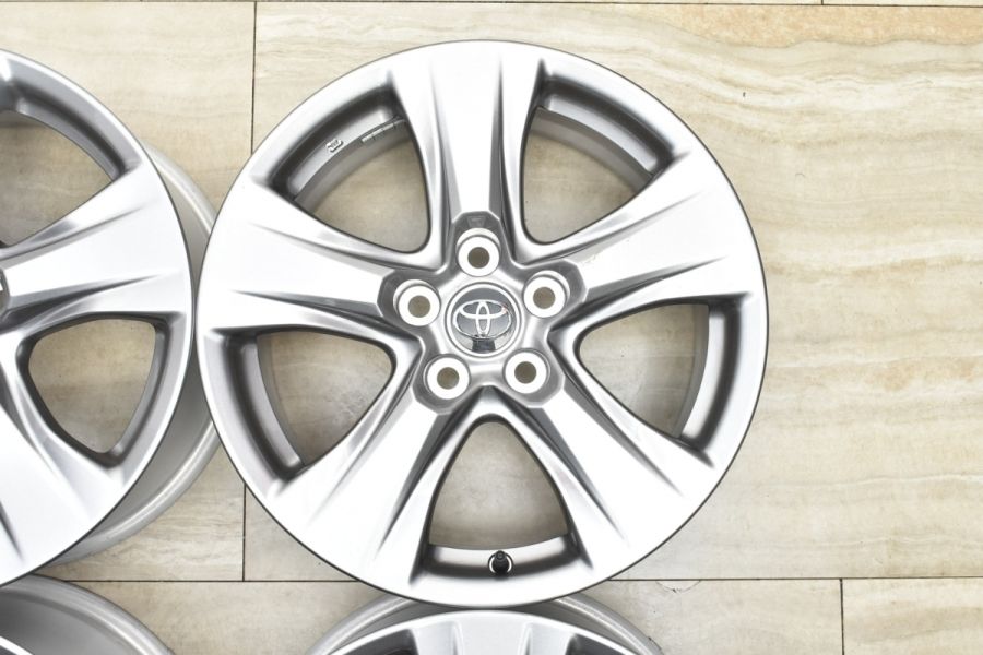 新車外し 美品】トヨタ RAV4 純正 17in 7J +35 4本 スタッドレス