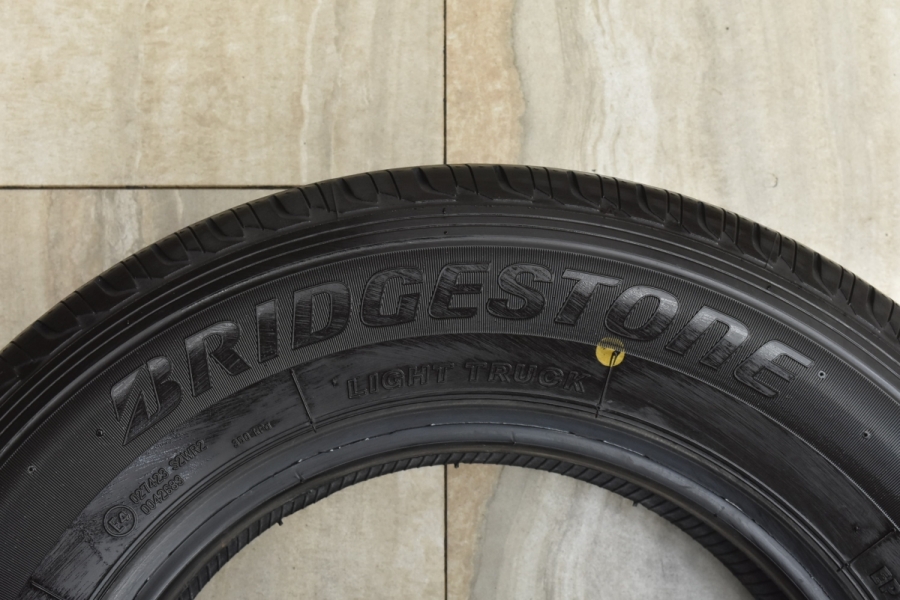 2021年製 バリ溝】ブリヂストン エコピア R680 165/80R14 91/90N LT 4