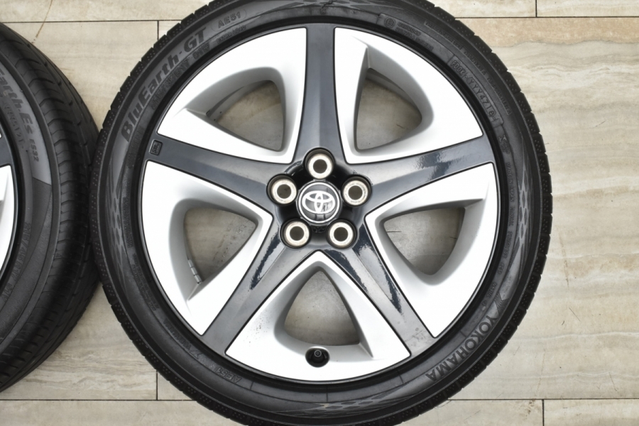 バリ溝】トヨタ 50 プリウス ツーリング 純正 17in 7J +50 ヨコハマ