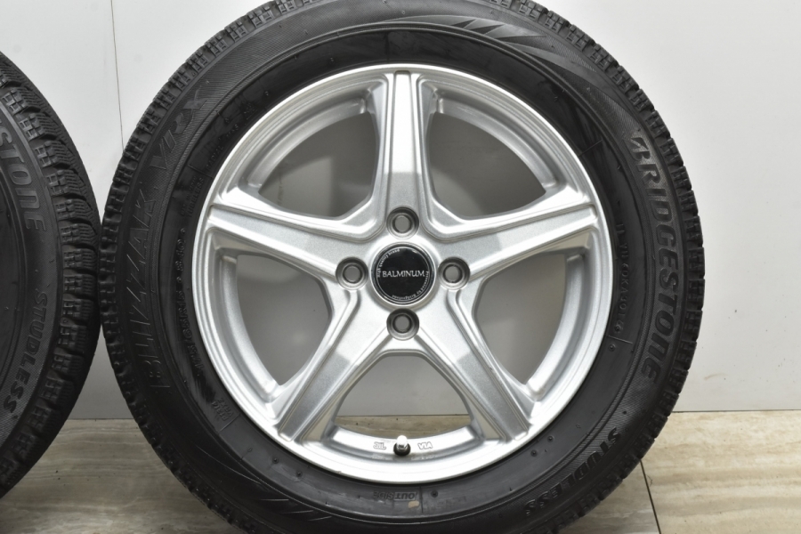 トヨタアクア 純正アルミ15inch BLIZZAK WRX 175-65R15（アクア