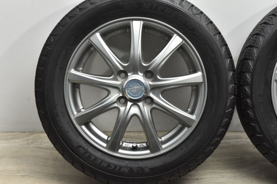 走行わずか バリ溝】ユーロマジック 14in 4.5J +45 PCD100