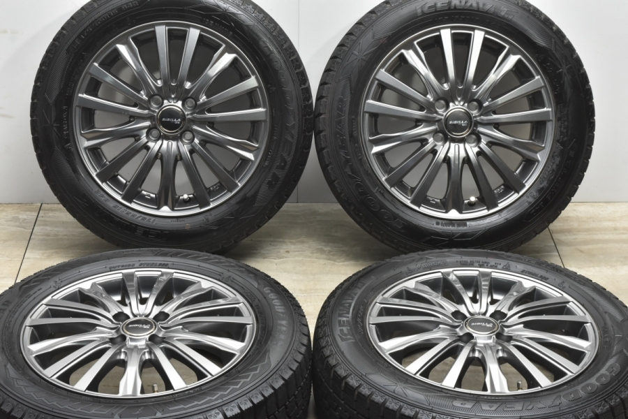 ◇SIBILLA 社外ホイール17インチ☆225/65R17☆スタッドレスタイヤ なから