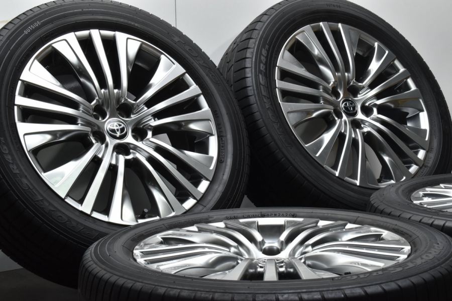 2020年製 美品】トヨタ 80 ハリアー Z 純正 19in 7J +35 PCD114.3