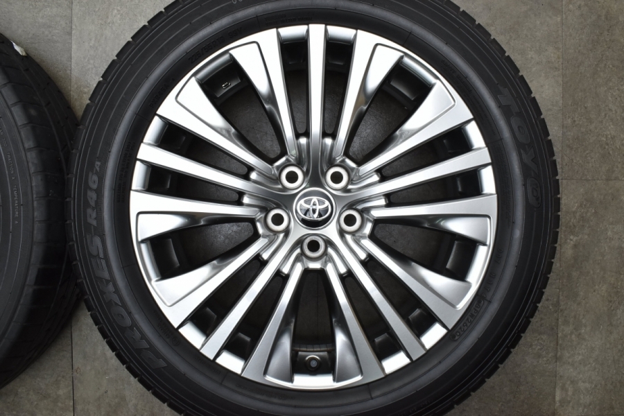 2020年製 美品】トヨタ 80 ハリアー Z 純正 19in 7J +35 PCD114.3