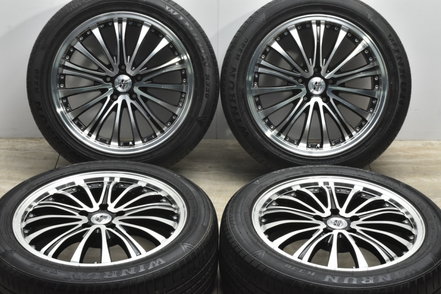 良好品】BADX ロクサーニ EX バイロンベンジャー 18in 7.5J+42 PCD114.3 215/55R18 ノア ヴォクシー エスティマ  オデッセイ エルグランド 中古 タイヤホイールセット | パーツ販売ナンバーワン