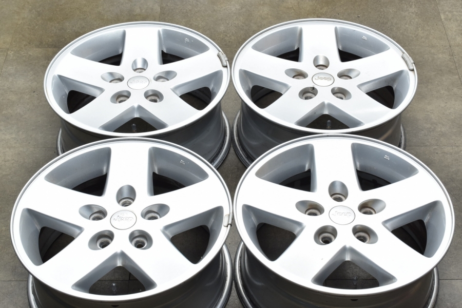 スタッドレス用に】ジープ JK ラングラー 純正 17in 7.5J +44.45 