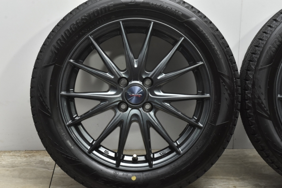 バリ溝 美品】ヴェルバ スポルト 16in 6.5J +45 PCD100