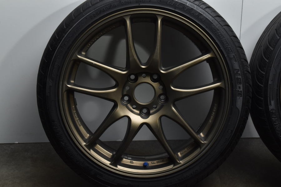 人気ホイール】WORK Emotion CR Kiwami 18in 7.5J +47 PCD114.3