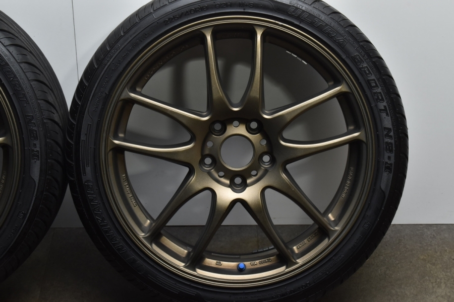 人気ホイール】WORK Emotion CR Kiwami 18in 7.5J +47 PCD114.3