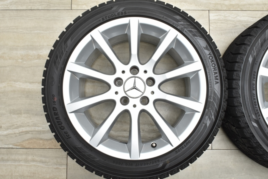 バリ溝品】メルセデスベンツ R172 SLKクラス 純正 17in 7.5J +42