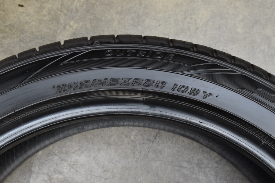 2021年製 バリ溝】ファルケン アゼニス FK510 245/45R20 4本 レクサス