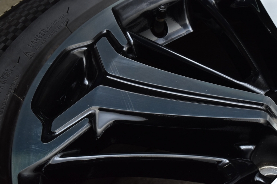 2021年製 美品 バリ溝】トヨタ RAV4 PHV ブラックトーン 純正 19in 7.5