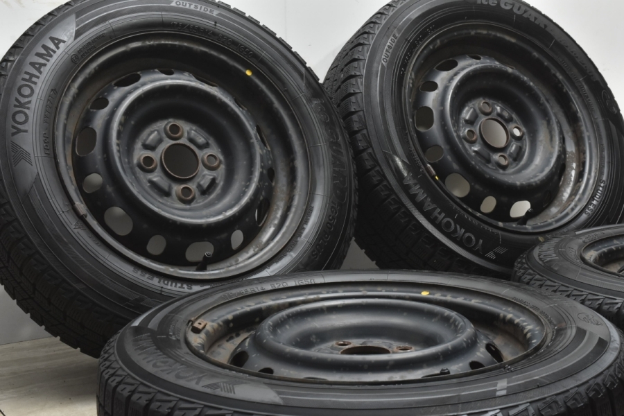 マツダファミリアデミオ純正ホイール純正流用