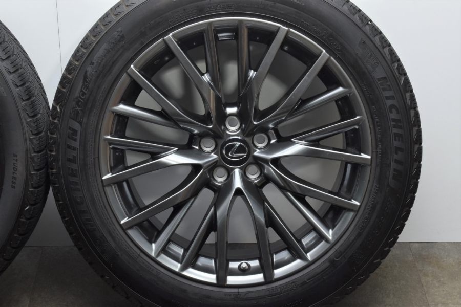 美品 バリ溝】レクサス RX Fスポーツ 純正 20in 8J +53 PCD114.3 