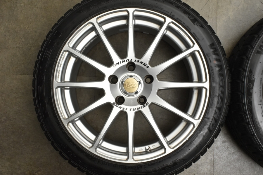 【特価品】エンケイ チューニング SC03 17in 8J+40 +35 PCD114.3 ネクセン225/45R17 ヨコハマ 245/45R17  レクサスIS クラウン カムリ