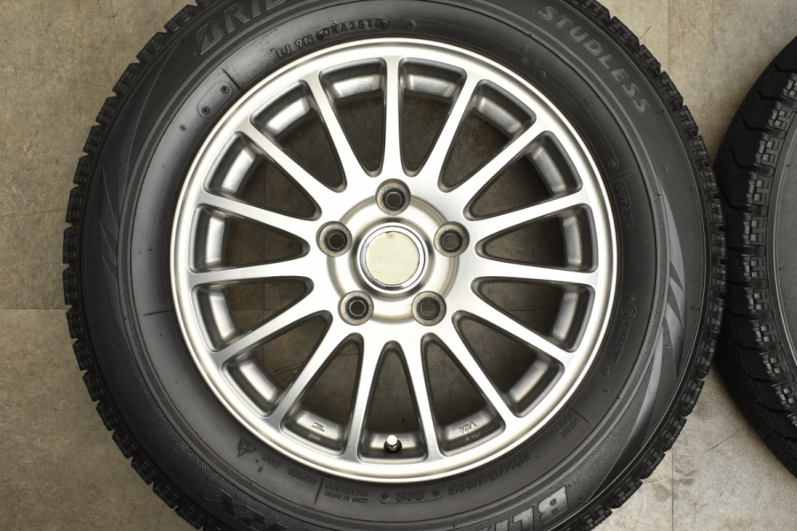 良好品】エコフォルム SE-12 15in 6J +53 PCD114.3 ブリヂストン