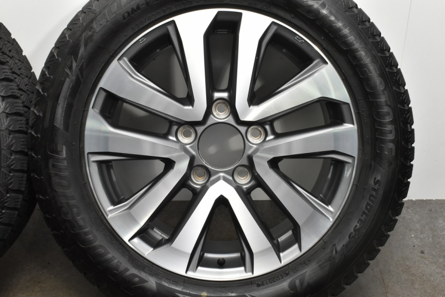 ランクル　２００　ＺＸ　後期　純正　アルミホイール　スタッドレスタイヤセット　冬タイヤ　５穴　１５０　２８５／５０　Ｒ２０　売切 ランドクルーザー 200 ZX 後期 純正20インチ スタッドレス ランクル200