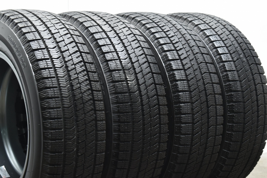 2021年製 バリ溝 美品】WEDS 15in 6J +53 PCD114.3 ブリヂストン