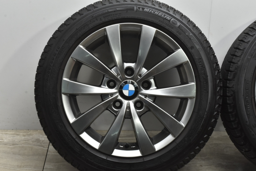 2021年製 バリ溝 美品】BMW F20 1シリーズ 純正サイズモーテック 16in