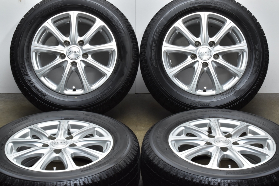 バリ溝】ZERA 15in 6J +50 PCD114.3 トーヨー ガリットG5 195/65R15 