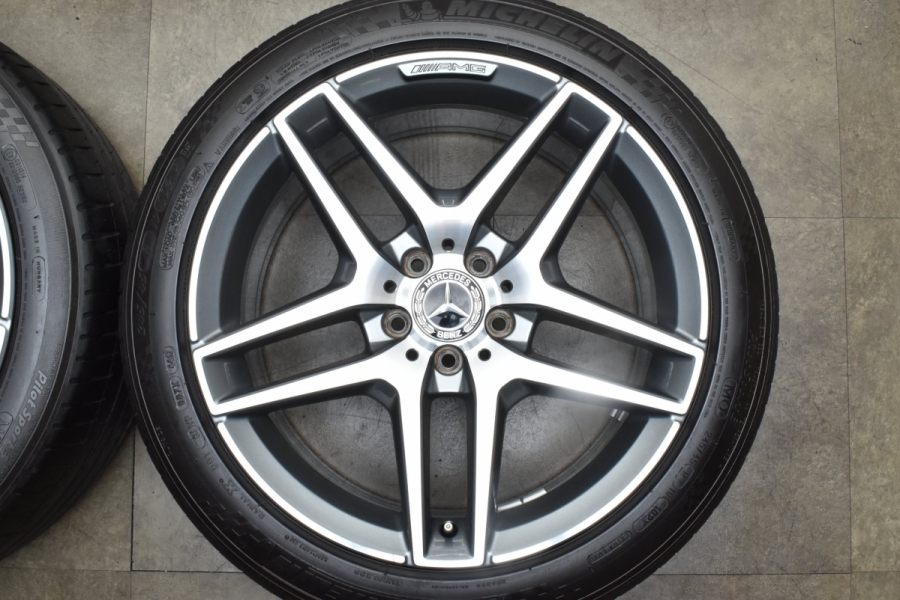 メルセデスベンツ　W222　19インチホイール　ランフラットタイヤ新品付　1円スタート売切　4本セット ランフラットタイヤ付 メルセデスベンツAMG仕様19インチアルミホイール