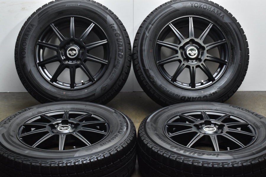 美品】クライメイト アリア 15in 6J +52 PCD114.3 アイスガード5PLUS iG50+ 205/65R15 エスティマ カムリ  ステップワゴン 車検用に | パーツ販売ナンバーワン