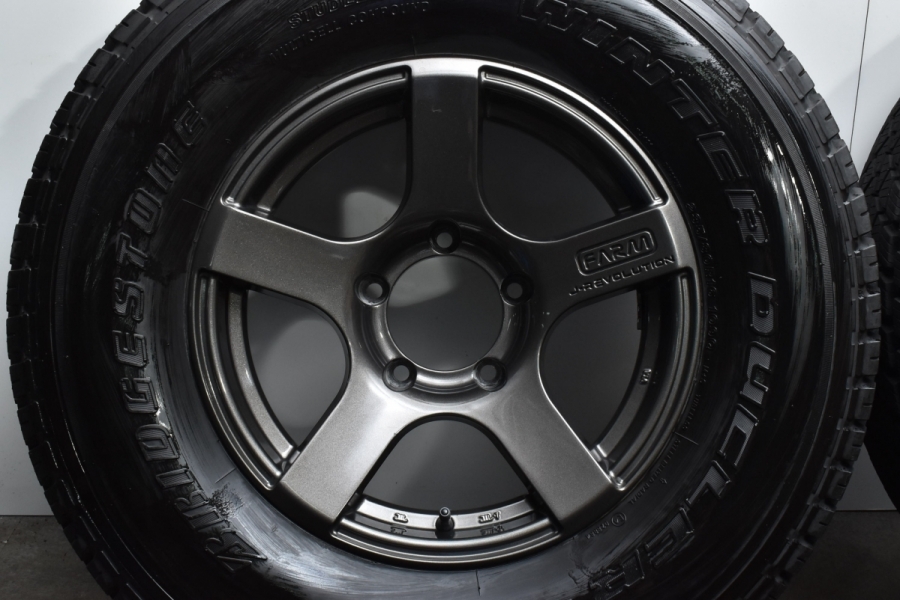 美品】J-レボリューション 16in 5.5J -25 PCD139.7 ブリヂストン