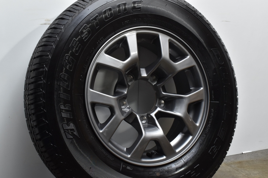 ジムニー jb74純正ホイール タイヤ付き バリ山 195/80R15 いやがる