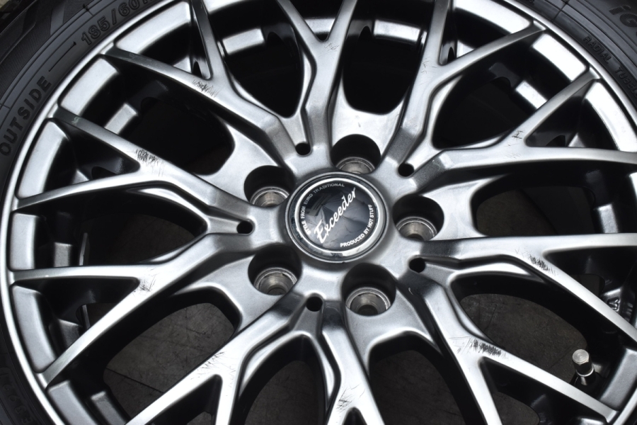 2021年製 バリ溝】トヨタ 170系 シエンタ エクシーダー 15in 6J +43