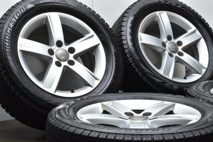 2020年製 バリ溝 美品】アウディ B8 A4 純正 16in 7J +46 PCD112