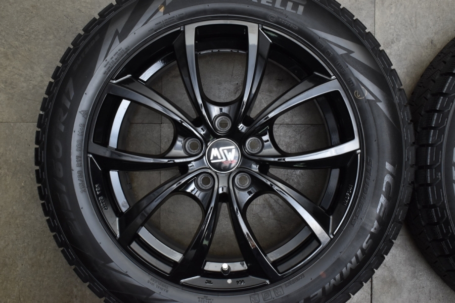 バリ溝 美品】OZレーシング MSW27 17in 7.5J +40 PCD114.3