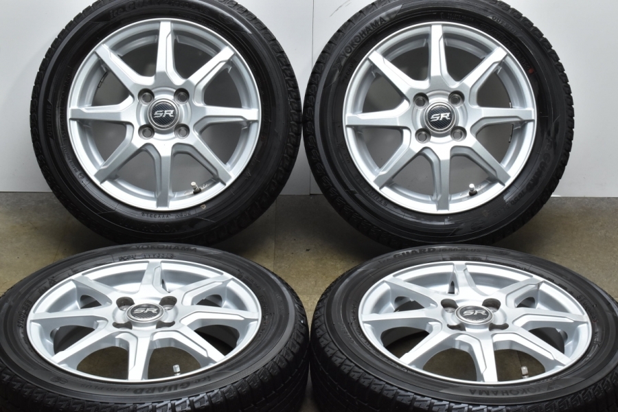 バリ溝 美品】ストレンジャー 14in 4.5J +45 PCD100 ヨコハマ アイスガード5PLUS iG50+ 155/65R14 N-BOX  デイズ ワゴンR アルト タント 中古 スタッドレスタイヤホイールセット | パーツ販売ナンバーワン