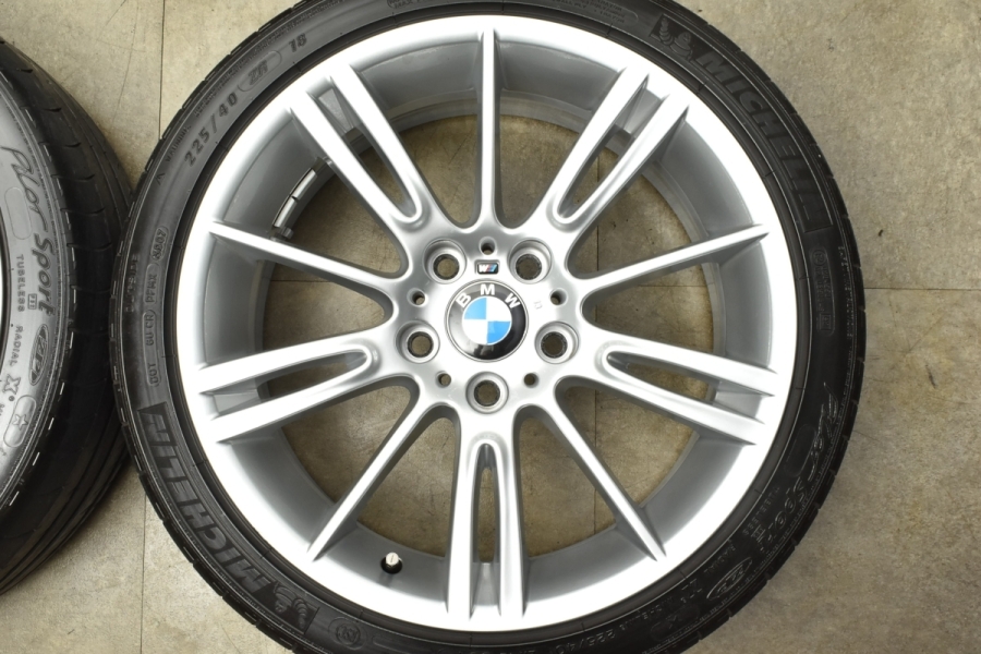 美品】BMW E90 3シリーズ Mスポーツ 純正 18in 8J+34 8.5J+37