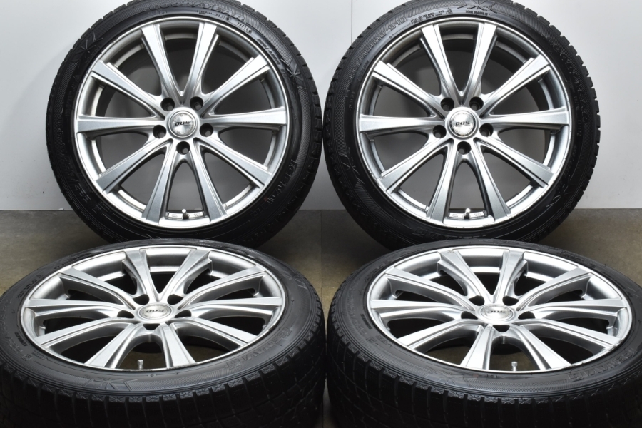 大特価】BADX 18in 8J +45 PCD114.3 225/45R18 クラウン