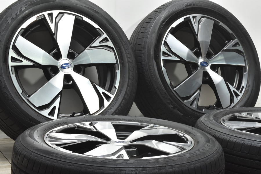 程度良好品】スバル SK フォレスター アドバンス 純正 18in 7J +48