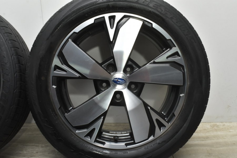 程度良好品】スバル SK フォレスター アドバンス 純正 18in 7J +48