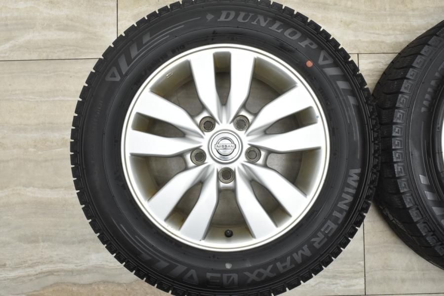 特価品】ニッサン C26 セレナ 純正 15in 5.5J +45 PCD114.3 ダンロップ  