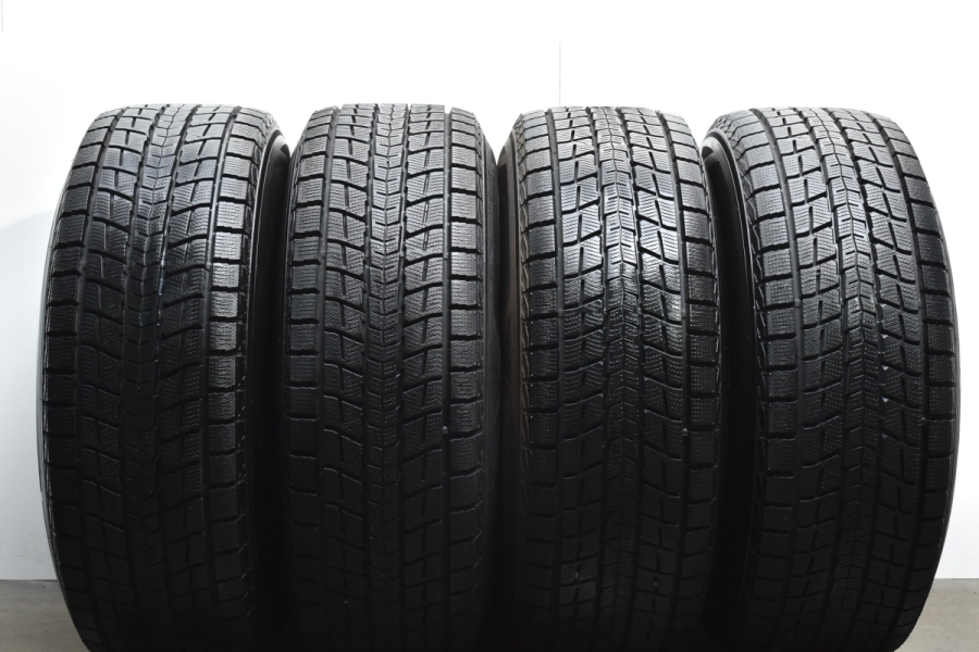 【美品 バリ溝】エクストリームJ XJ05 16in 8JJ -25 PCD139.7 ダンロップ ウィンターマックス SJ8 275/70R16  ランクル80 90 プラド