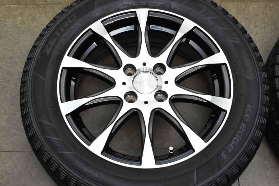 195 65R15スタッドレスタイヤ　アルミホイール付 お取引き決定）195/65R15 スタッドレスタイヤ ホイールセット 4本