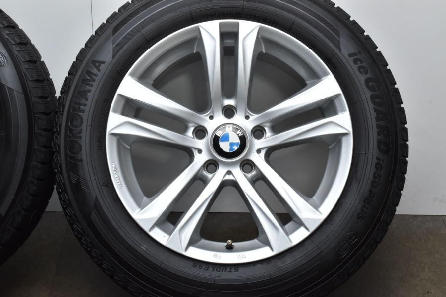 【美品 バリ溝】BMW 専用設計ホイール MAK BIMMER 17in 8J +45 PCD120 ヨコハマ アイスガード5PLUS iG50+  225/60R17 F25 X3