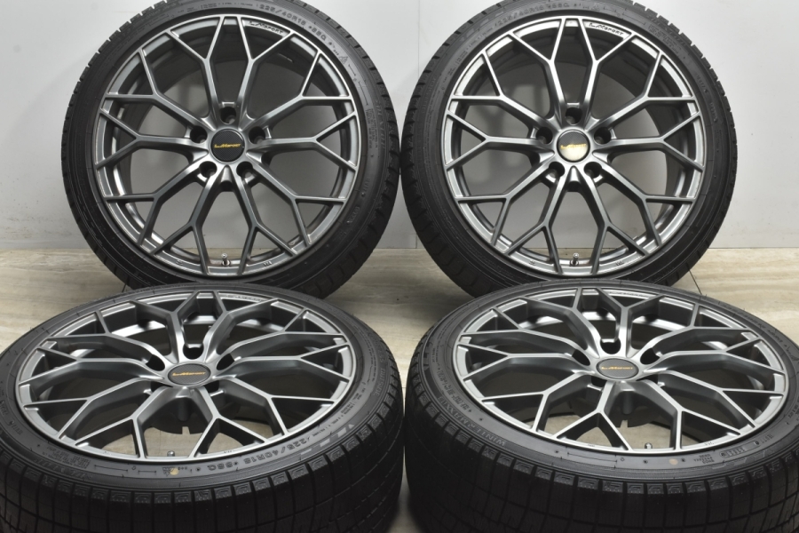 2021年製 （美品）LM sport 18インチ 114.3 バリ山 4本セット バリ