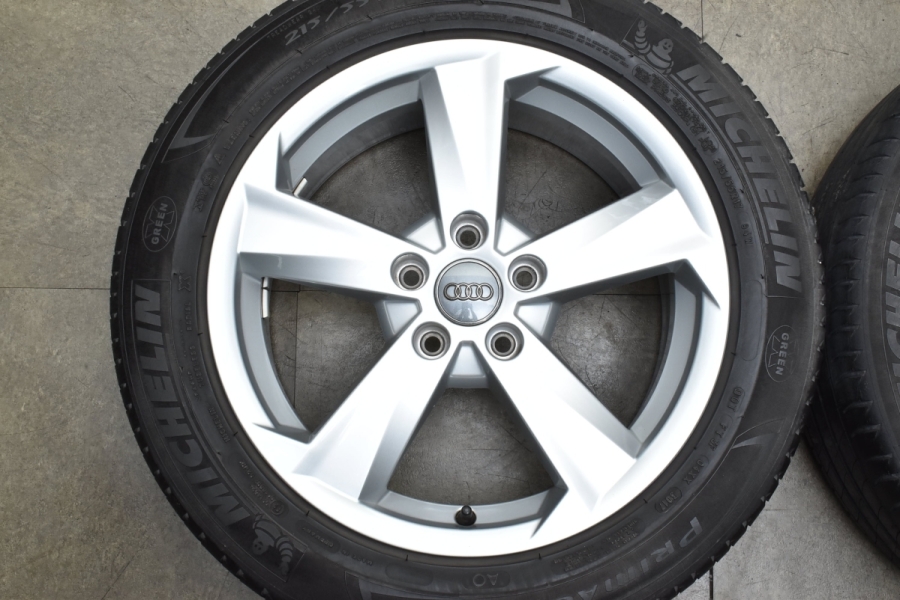 アウディ純正ホイール4本+ミシュランPrimacy3 215/55 R17送料込 アウディ純正ホイール4本+ミシュランPrimacy3 215/55 R17送料込