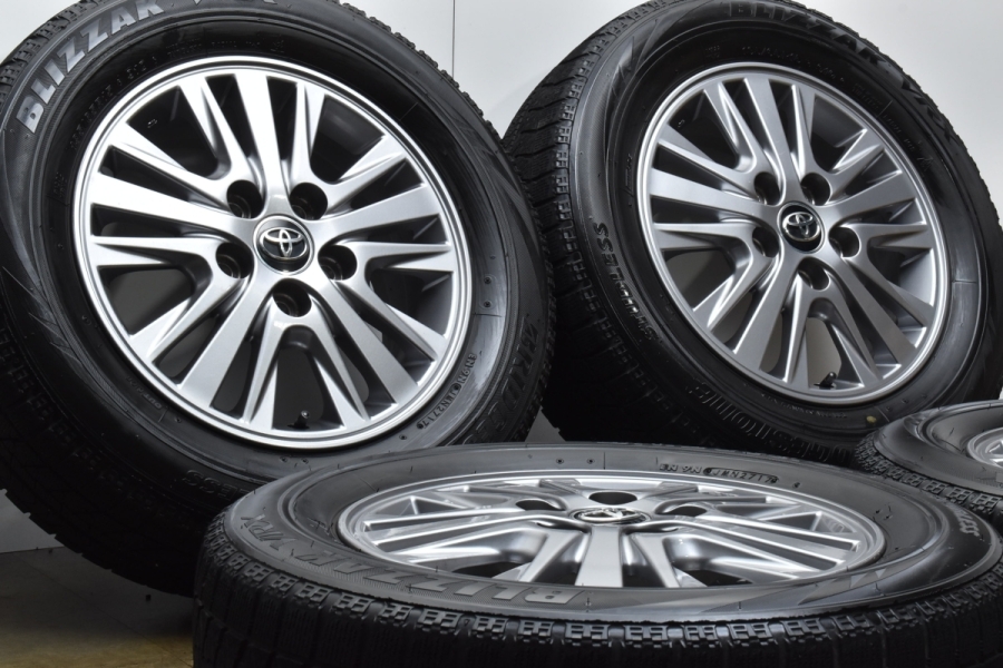 美品】トヨタ エスクァイア 純正 15in 6J +50 PCD114.3 195/65R15 ノア ヴォクシー エスティマ アイシス ISIS  オーリス ソアラ セルシオ 中古 スタッドレスタイヤホイールセット | パーツ販売ナンバーワン