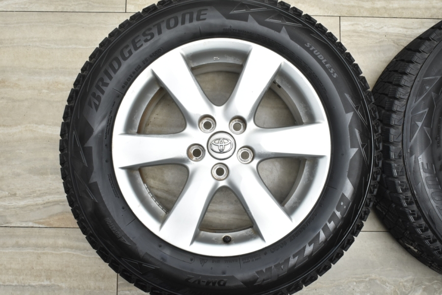 BS BLIZZAK DM-V2 225/65R17】スタッドレス【トヨタ ヴァンガード 純正