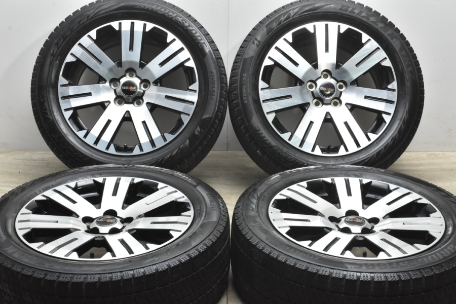 【美品】ミツビシ デリカD:5 純正 18in 7J +38 PCD114.3 ブリヂストン ブリザック VRX2 225/55R18 アウトランダー  エクリプスクロス 流用