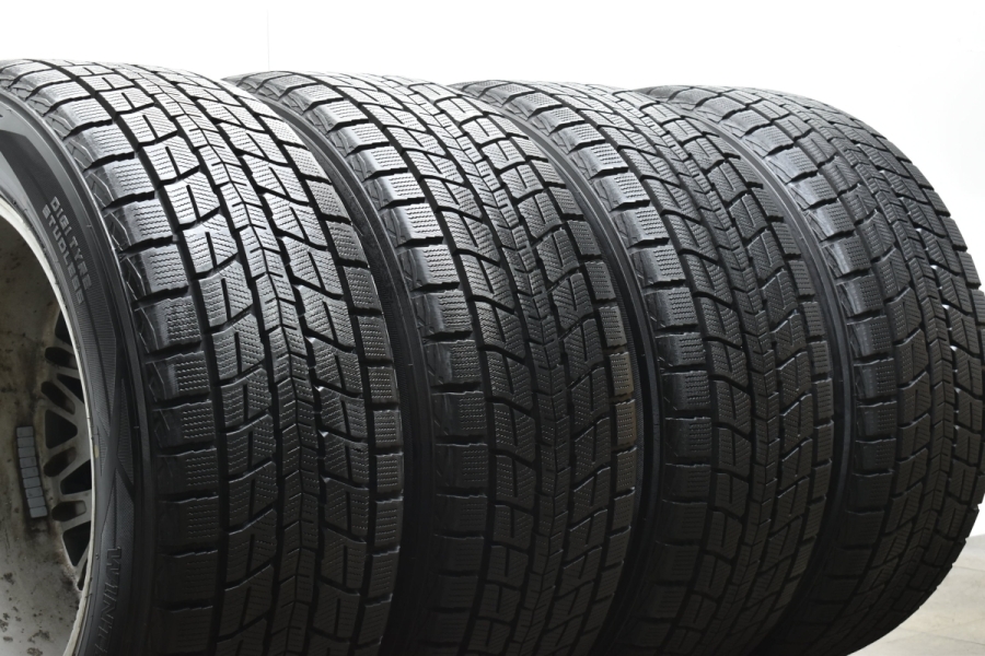 バリ溝】レーベンハート Vellt 40 LCV 20in 9.5J +55 PCD150 ダンロップ ウィンターマックス SJ8 285/50R20  ランドクルーザー 150 200 中古 スタッドレスタイヤホイールセット | パーツ販売ナンバーワン