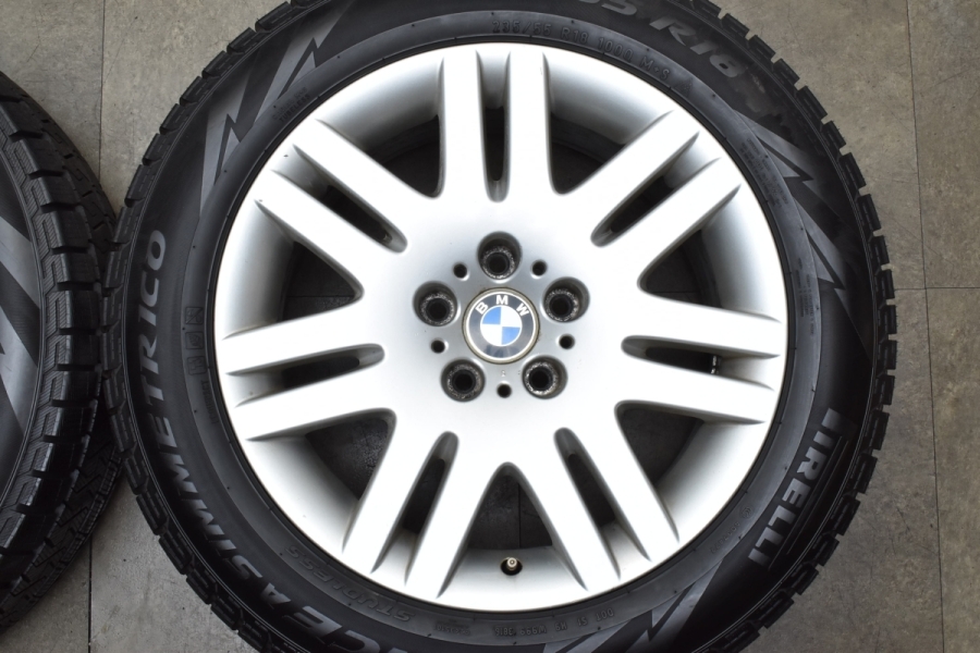 程度良好品】BMW E65 7シリーズ 純正 18in 8J +24 PCD120 ピレリ 